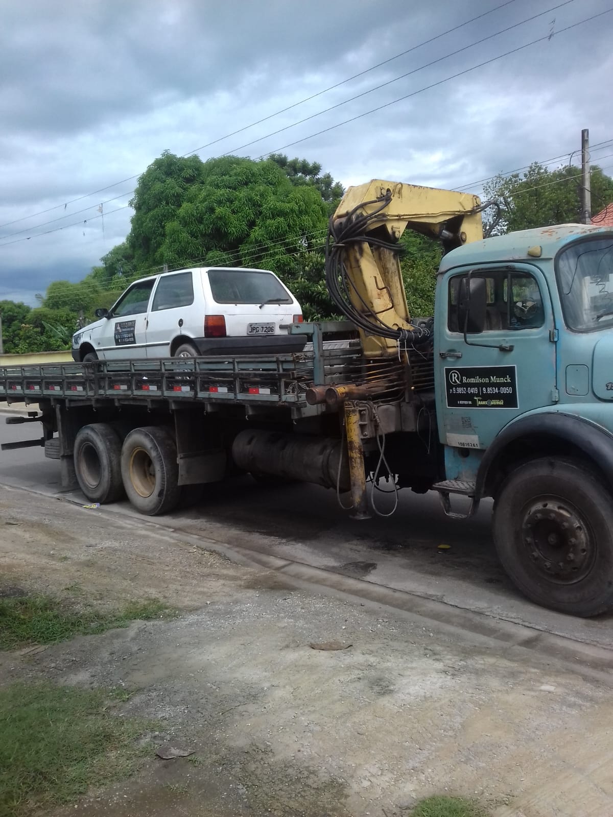 Foto de operação pesada